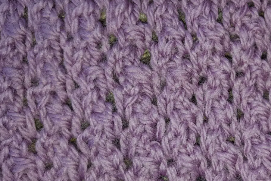 Braided Openwork Lace Knitting Stitch Pattern