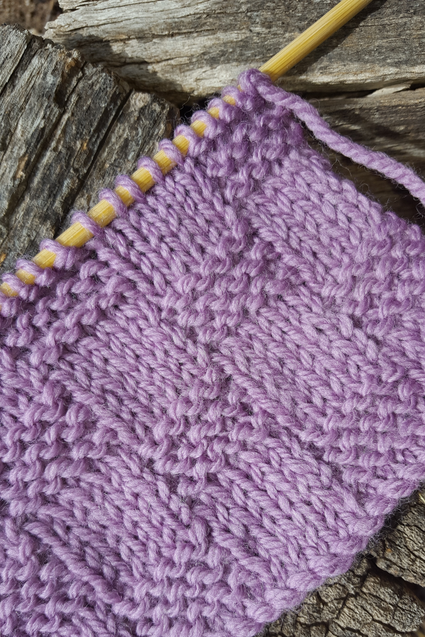 Garter Stitch Check Knitting Stitch Pattern Garter Stitch Check Knitting Stitch Pattern