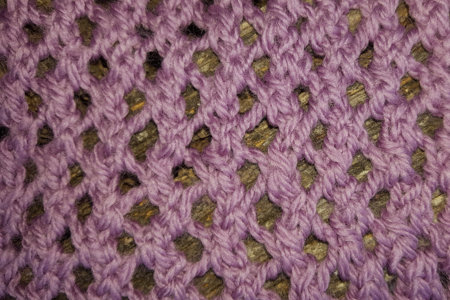Braided Openwork Lace Knitting Stitch Pattern II