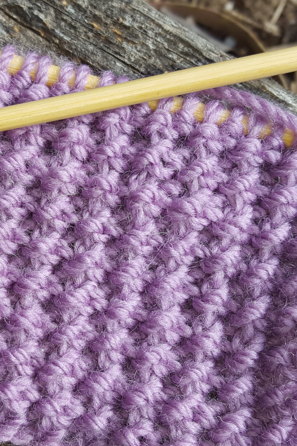 Rice Stitch Knitting Stitch Pattern