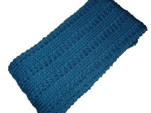 Easy knit lace scarf pattern
